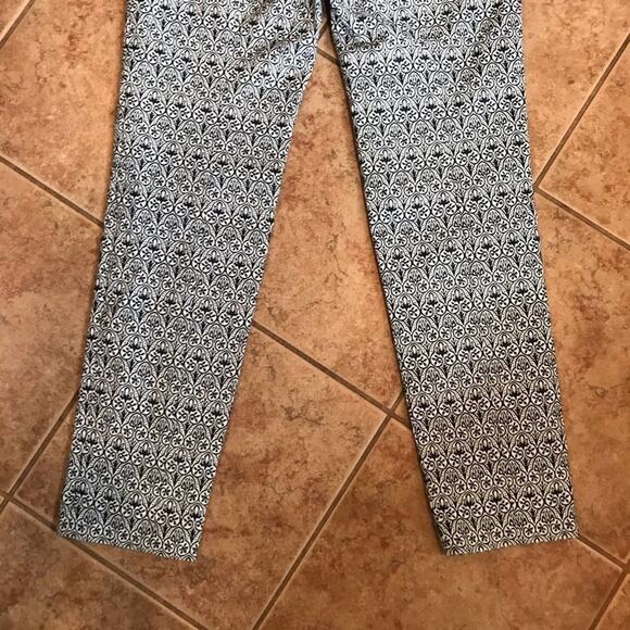 Tory Burch 0 black white high rise work pant - Picture 7 of 7